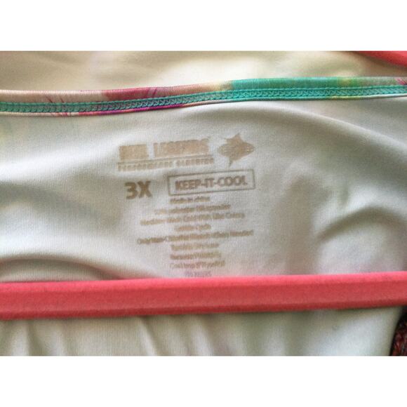 Reel Legends Keep it Cool Performance Dress Short Sleeve 3XL palms - Picture 3 of 3